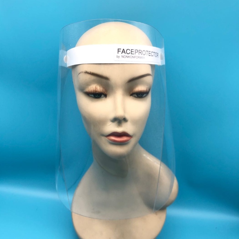 Medical protective isolation face shield