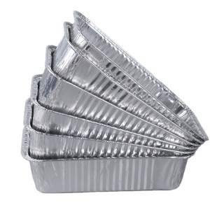 Food Container Use Aluminum Foil with Lid biodegradable microwave aluminium foil takeaway food container lunch box