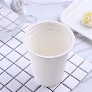 Custom logo BPA free eco friendly coffee cups compostable disposable cup corn starch biodegradable cups