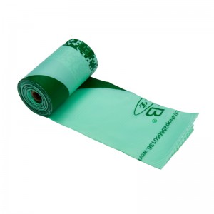 Compostable biodegradable waste garbage bag Corn Starch Waste Biodegradable Poop Bag