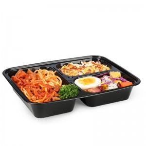 Eco-friendly food packaging fruit and vegetable takeaway disposable safe plastic food container